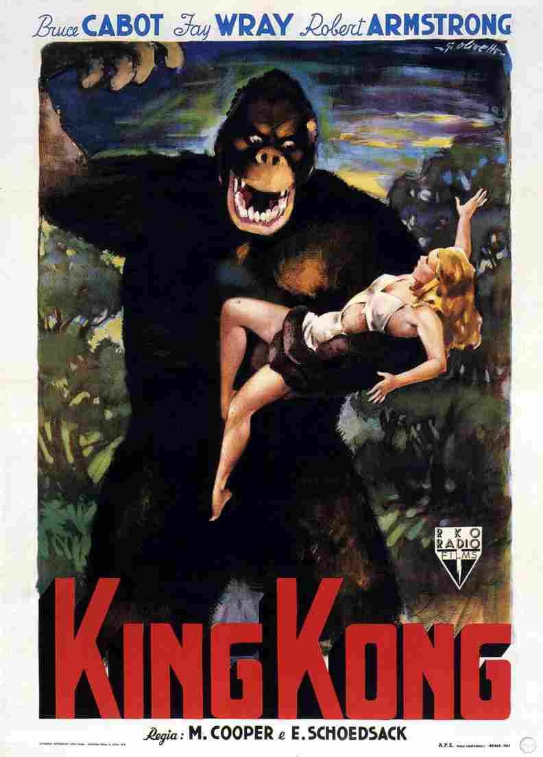 King Kong 10  film star poster A4 Photo Print