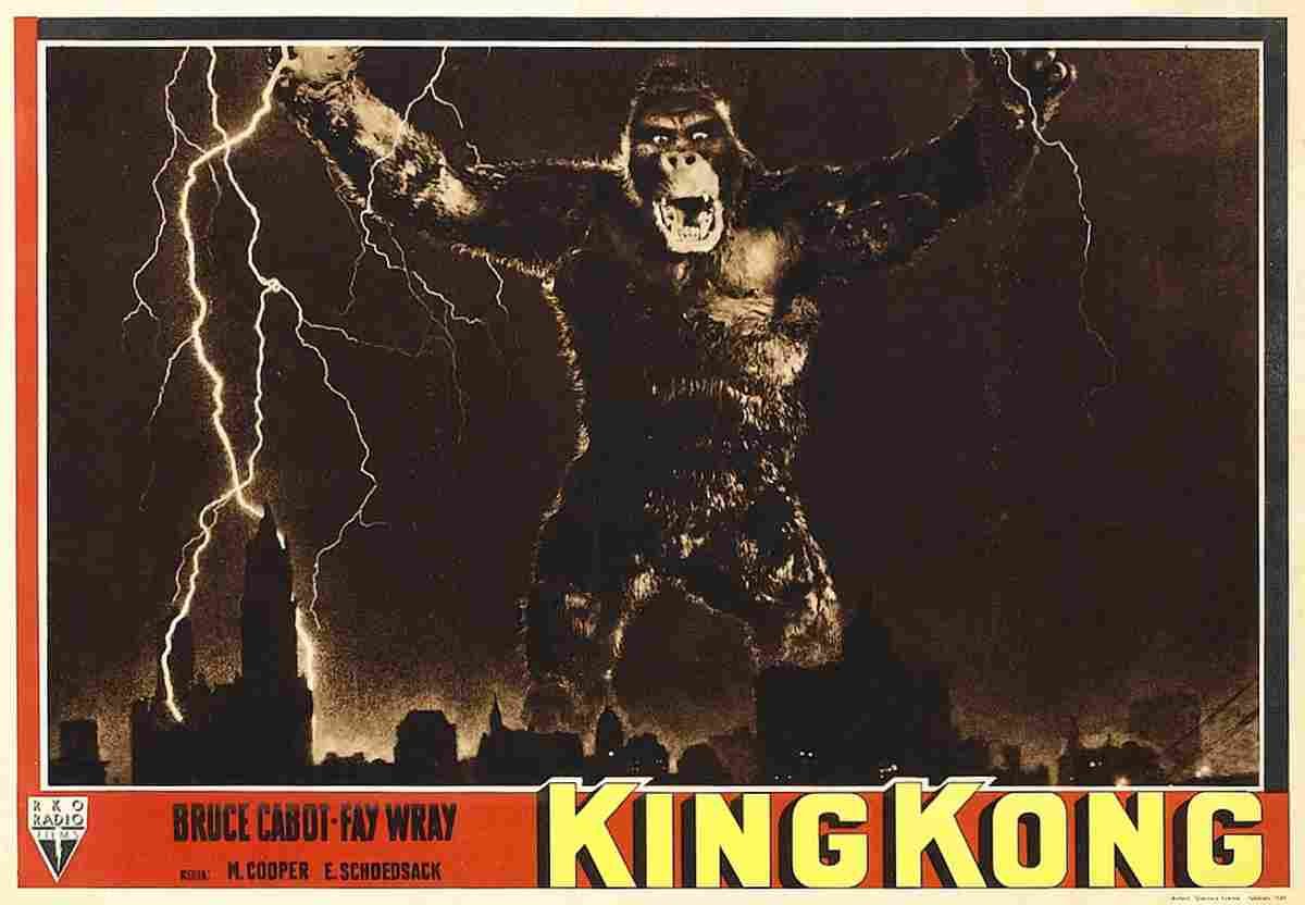 King Kong 17  film star poster A4 Photo Print