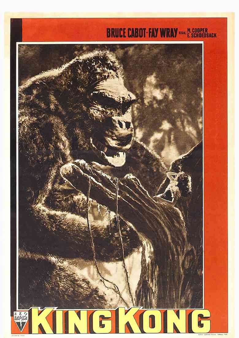 King Kong 21 Film A4 Photo Print