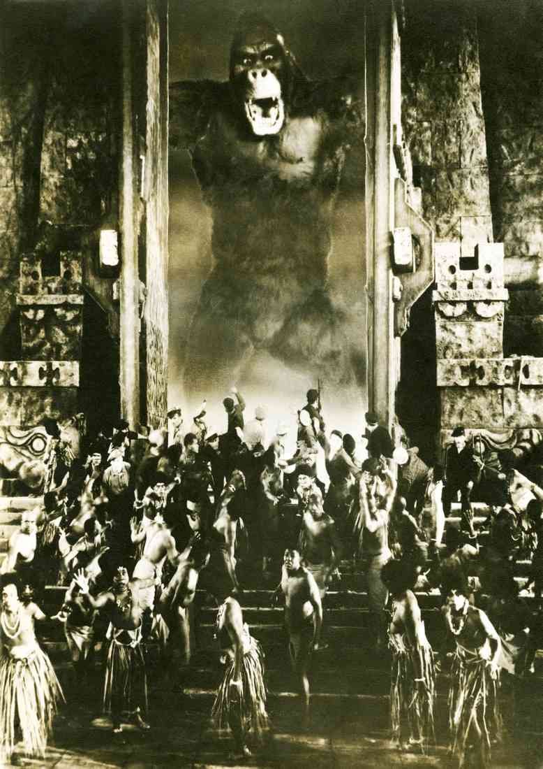 King Kong 23S Film A4 Photo Print