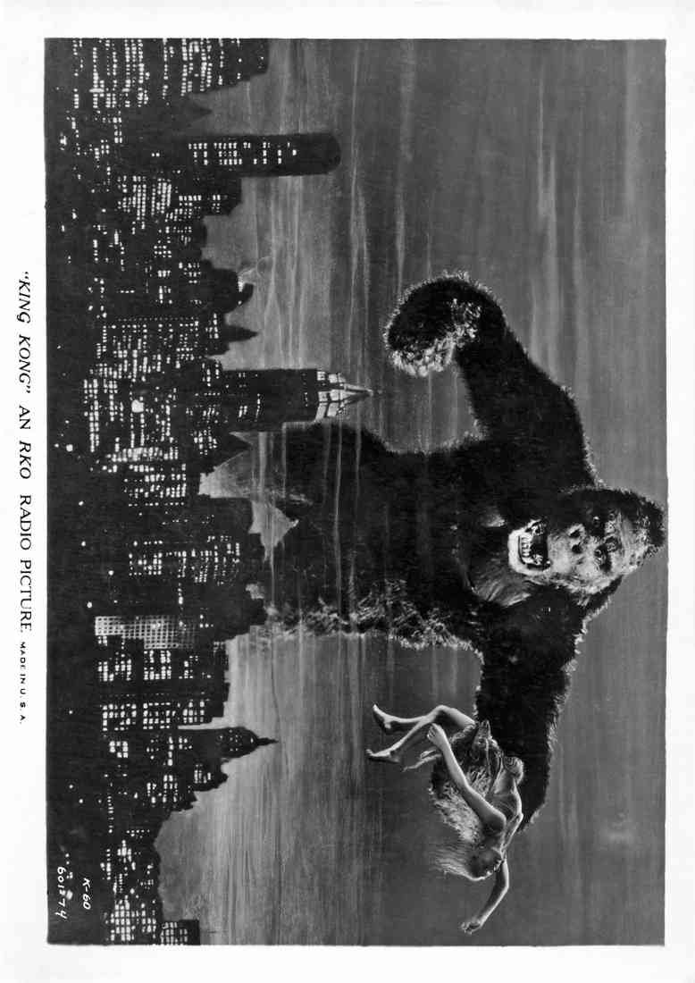 King Kong 24 Film A4 Photo Print
