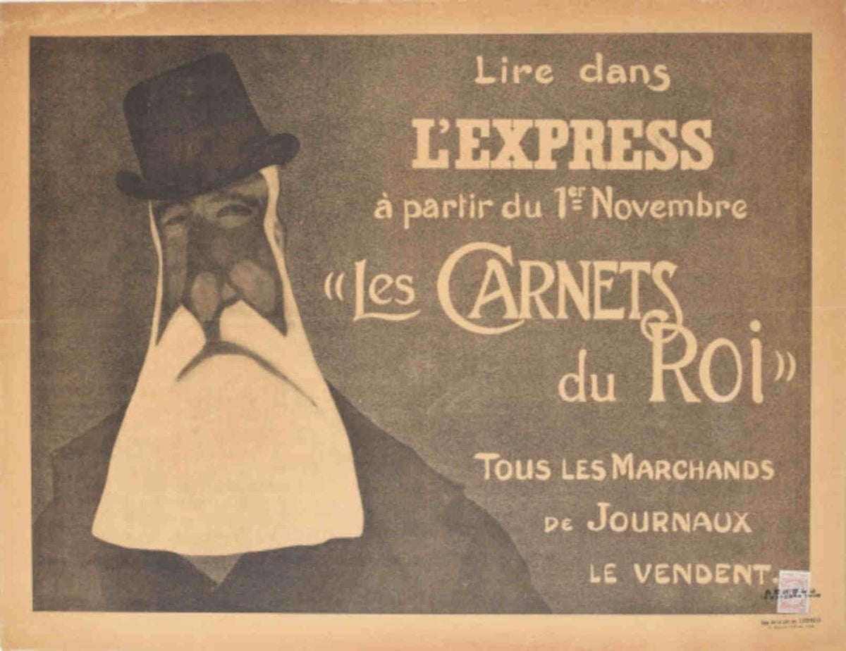 King Notebooks Express Vintage Retro Advert Poster A4 Photo Print