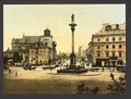 King Sigismunds monument Warsaw Vintage A4 Photo Print