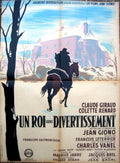 King Without Amusement Vintage Retro Advert Poster A4 Photo Print