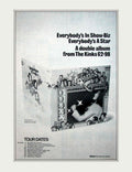 Kinks Double Showbiz Vintage Retro Advert Poster A4 Photo Print