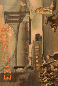 Kiralfy Imre 1845 1919 Poster c1884 Excelsior Brooklyn Bridge A4 Photo Print