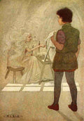 Kirk Maria The Princess & the Curdie 1908 Spinning lady A4 Photo Print