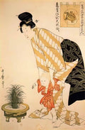Keisai Eisen bijin Art A4 Photo Print