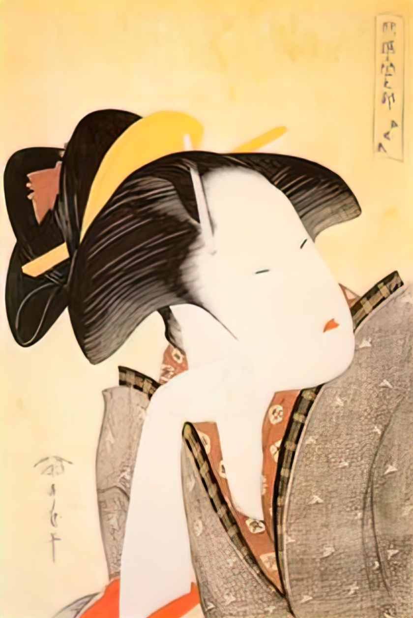 Keisai Eisen children s pastimes a procession on nihon bridge 1820 Art A4 Photo Print