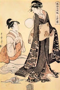 Keisai Eisen seabattle 18301 Art A4 Photo Print