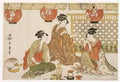 Keisai Eisen shinagawa hot tea 18451 Art A4 Photo Print