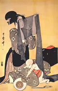 Keisai Eisen the third month cherry blossoms in naka no ch1 Art A4 Photo Print