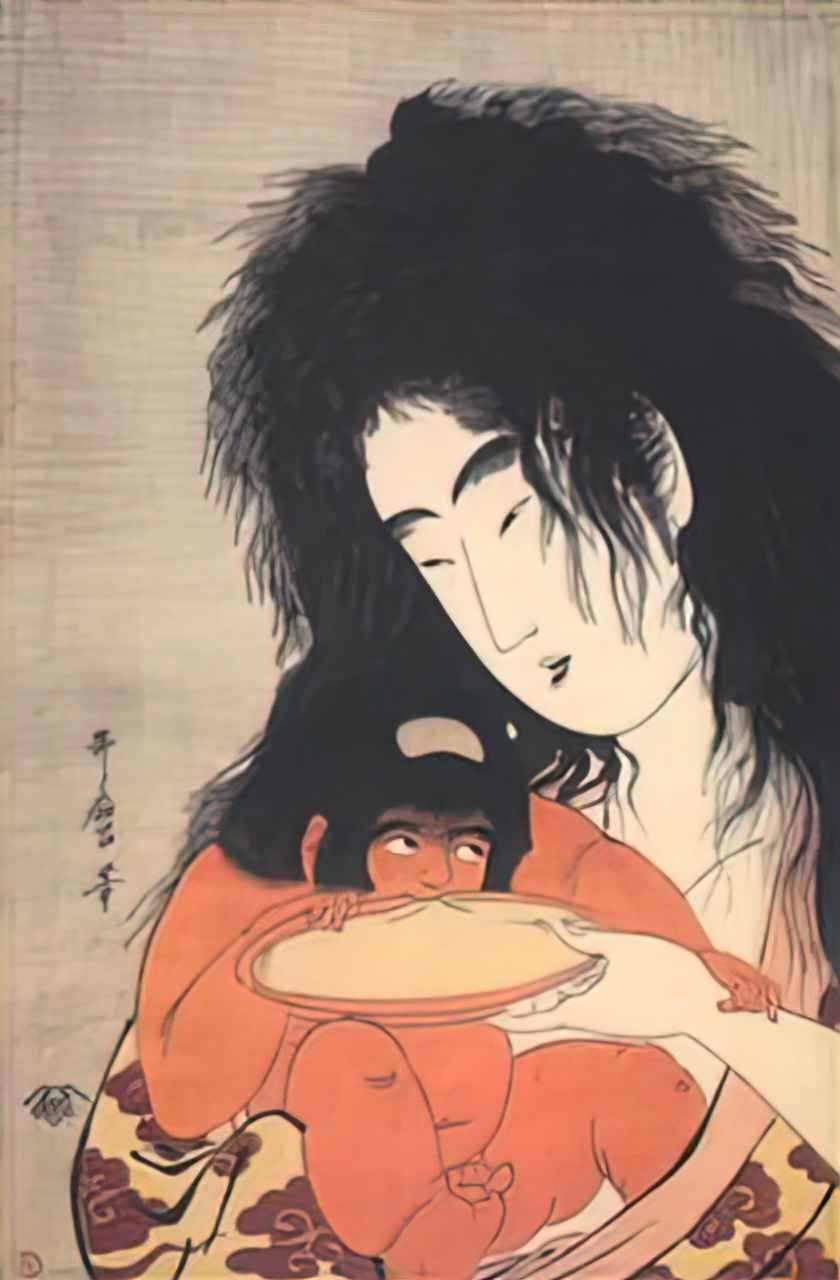 Keisai Eisen unknown title 1 Art A4 Photo Print