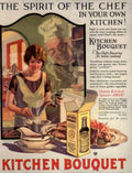 Kitchen Bouquet Vintage Vintage Retro Advert Ads A4 Photo Print