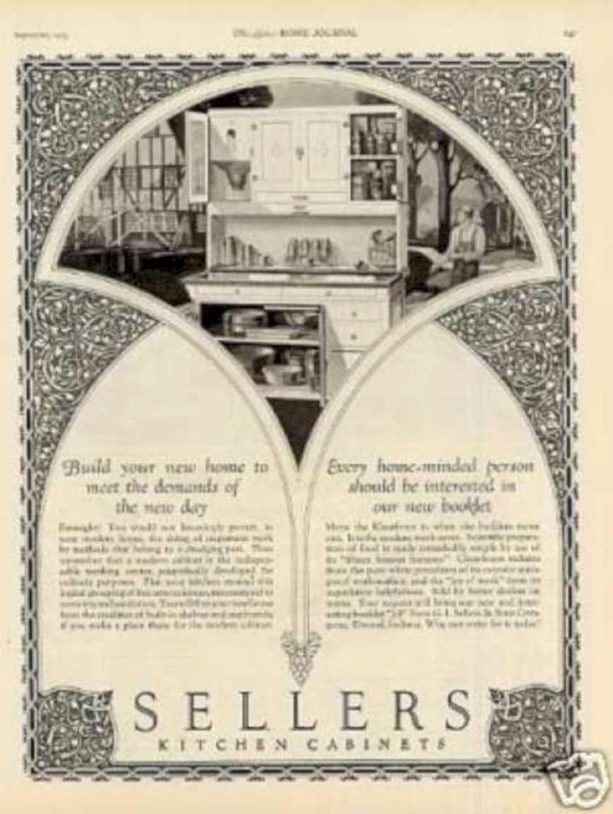 Kitchen Cabinets Home Vintage Retro Advert Ads A4 Photo Print