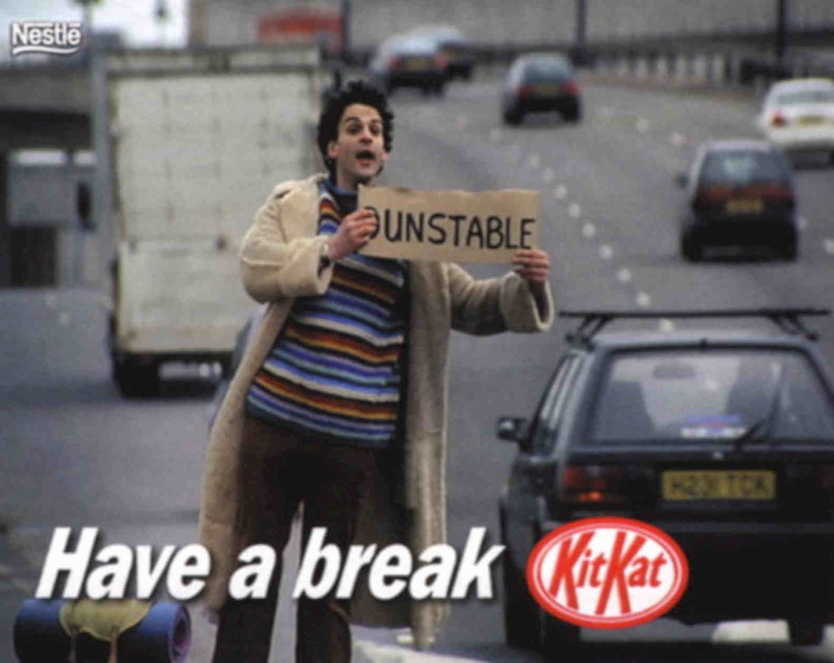 Kitkat Break Volvo Vintage Retro Advert Poster A4 Photo Print