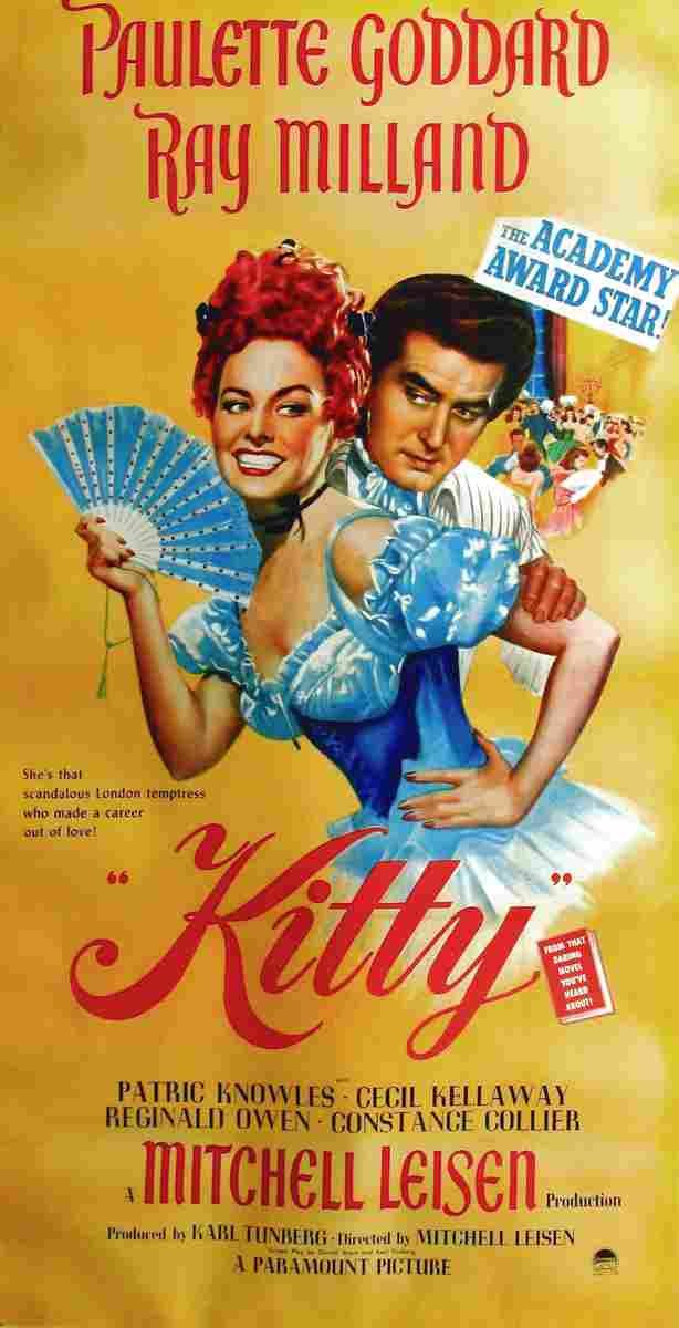 Kitty 1945 01  film star poster A4 Photo Print