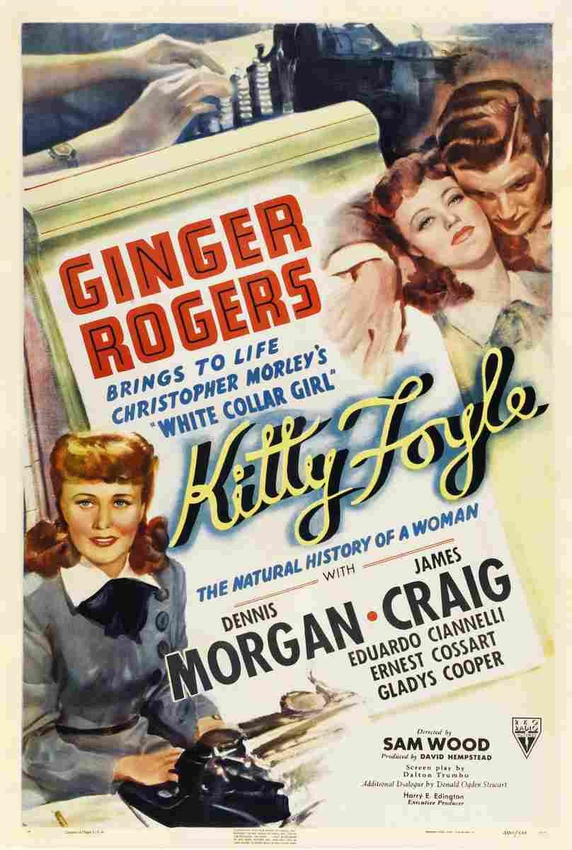 Kitty Foyle 01  film star poster A4 Photo Print