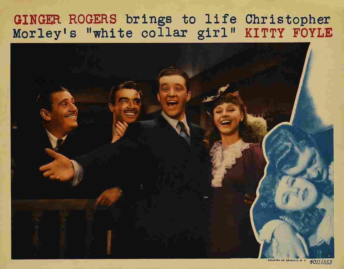 Kitty Foyle 03  film star poster A4 Photo Print