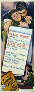 Kitty Foyle 04  film star poster A4 Photo Print