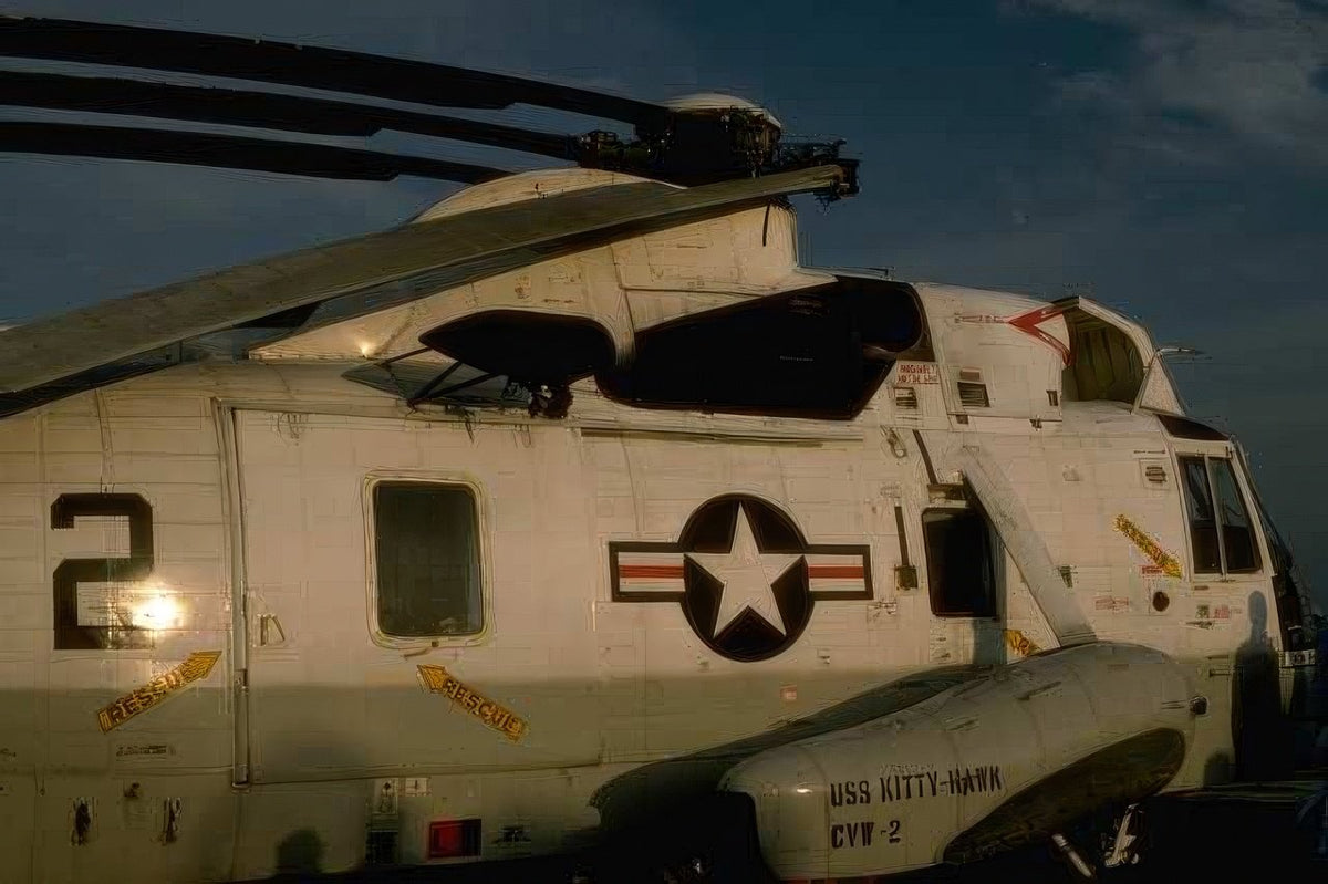 Kitty Hawk Rescue A4 Photo Print