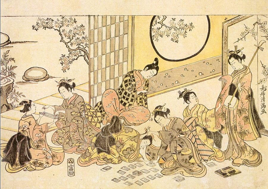 Kiyomitsu Torii Japanese 1735 1785 Art A4 Photo Print