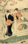 Kiyonaga Torii 1752 1815 La Promenade LIllustration 1929 A4 Photo Print