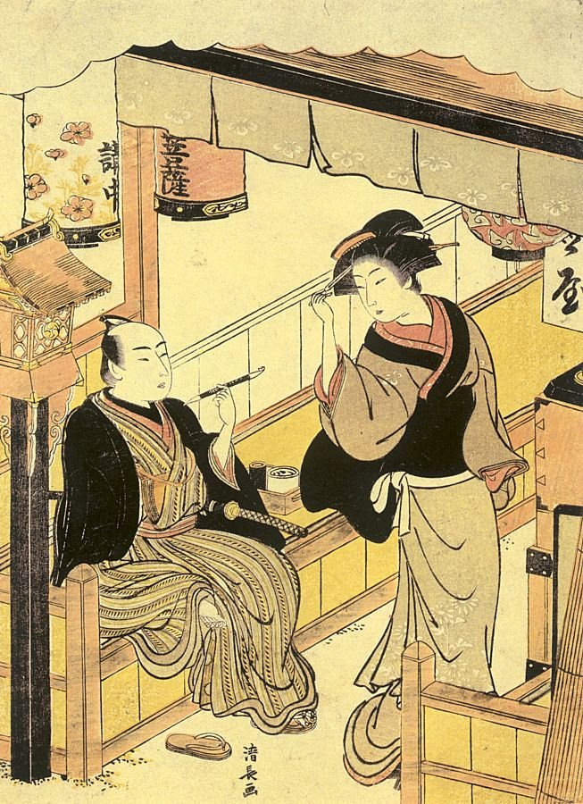 Kiyonaga Torii Japanese 1752 1815 Art A4 Photo Print