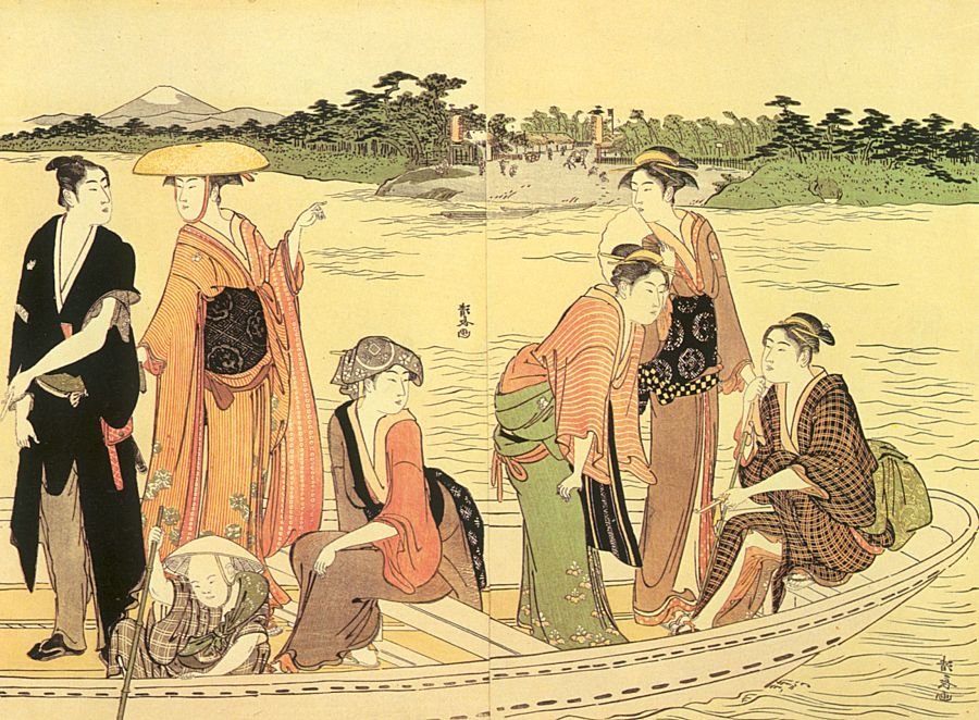 Kiyonaga Torii Japanese 1752 18151 Art A4 Photo Print UK