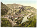 Klausen general view Tyrol Vintage A4 Photo Print