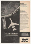 Klein Schmidt Boac Vintage Retro Advert Ads A4 Photo Print