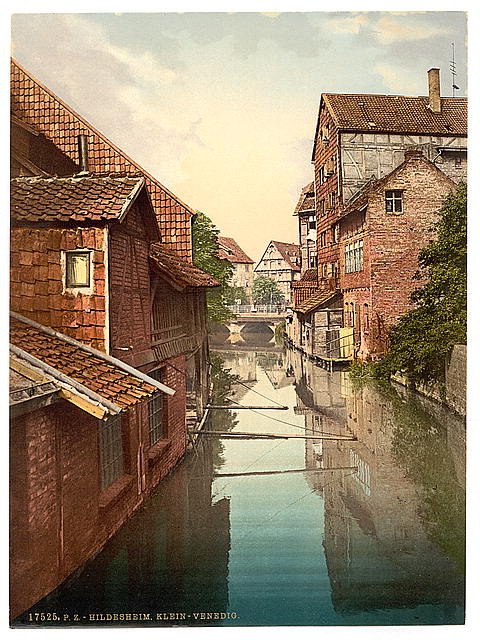 Klein Venedis Hildesheim Hanover Vintage A4 Photo Print