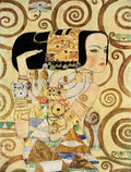 Klimt Gustav 1832 1918 Detail from Stoclet Frieze A4 Photo Print