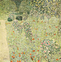 Klimt Gustav 1832 1918 Orchard with Rose Bushes A4 Photo Print