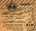 Klm Super Constellation 2 Vintage Retro Advert Ads A4 Photo Print