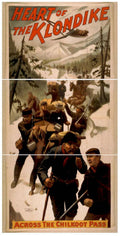 Klondike Men Pass 1 Vintage Retro Advert Poster A4 Photo Print