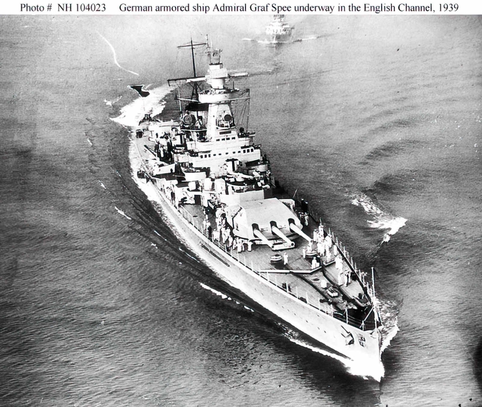 Kms Admiral Graf Spee 2 A4 Photo Print