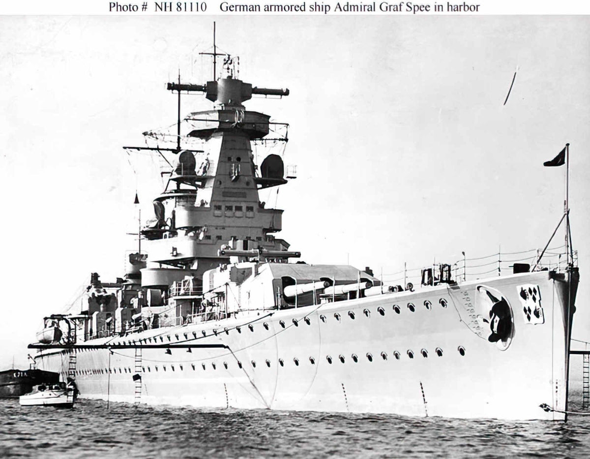 Kms Admiral Graf Spee A4 Photo Print