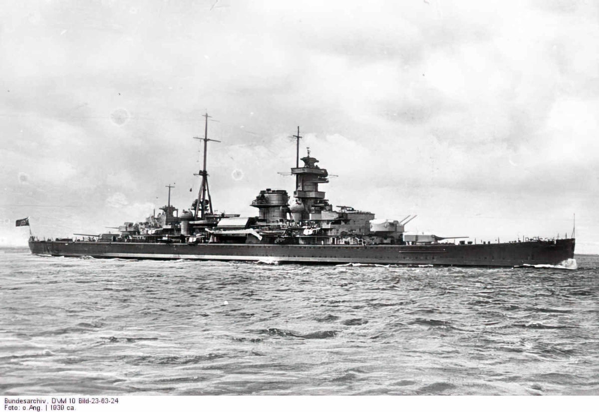 Kms Admiral Hipper A4 Photo Print