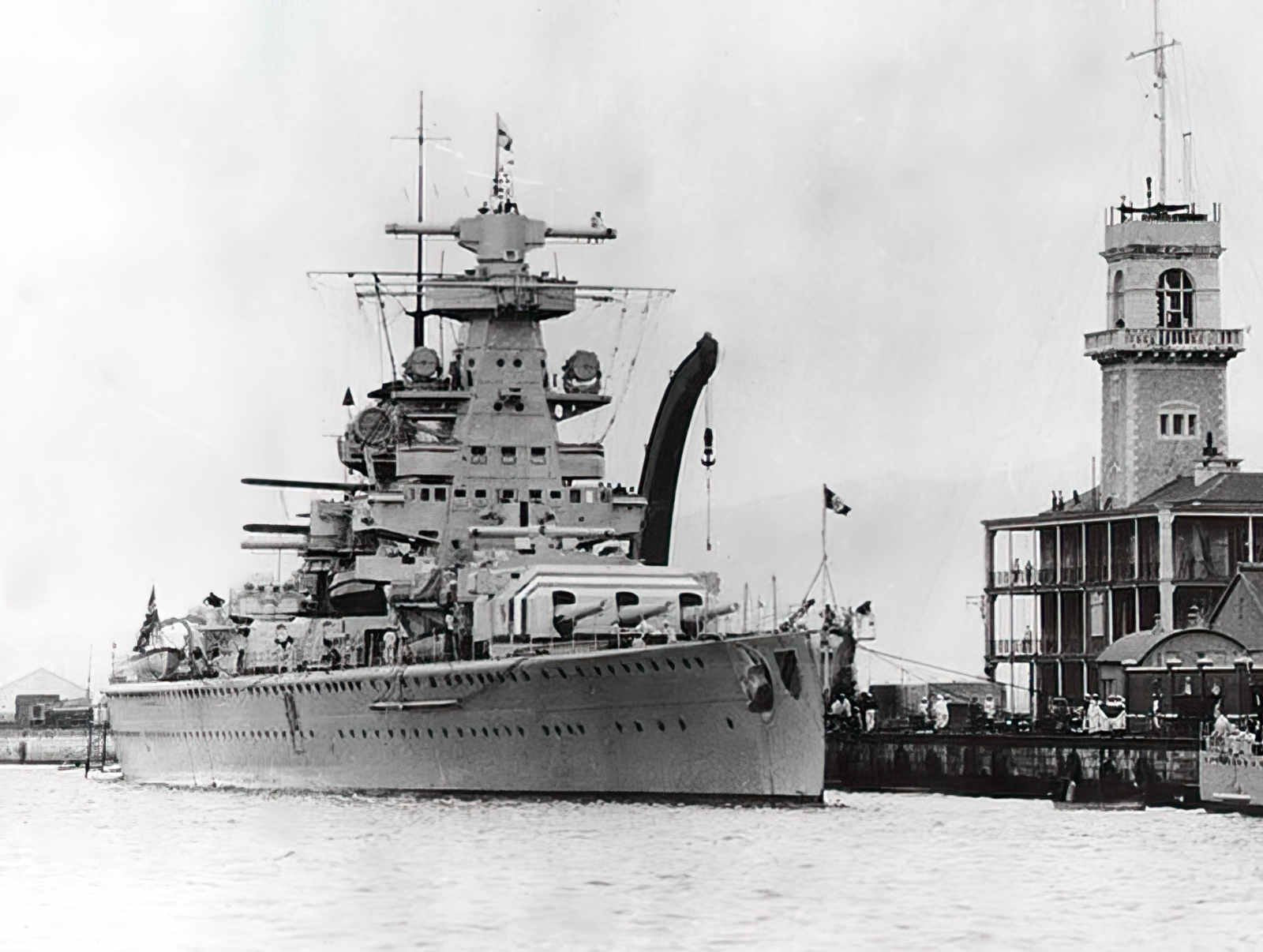 Kms Admiral Scheer A4 Photo Print