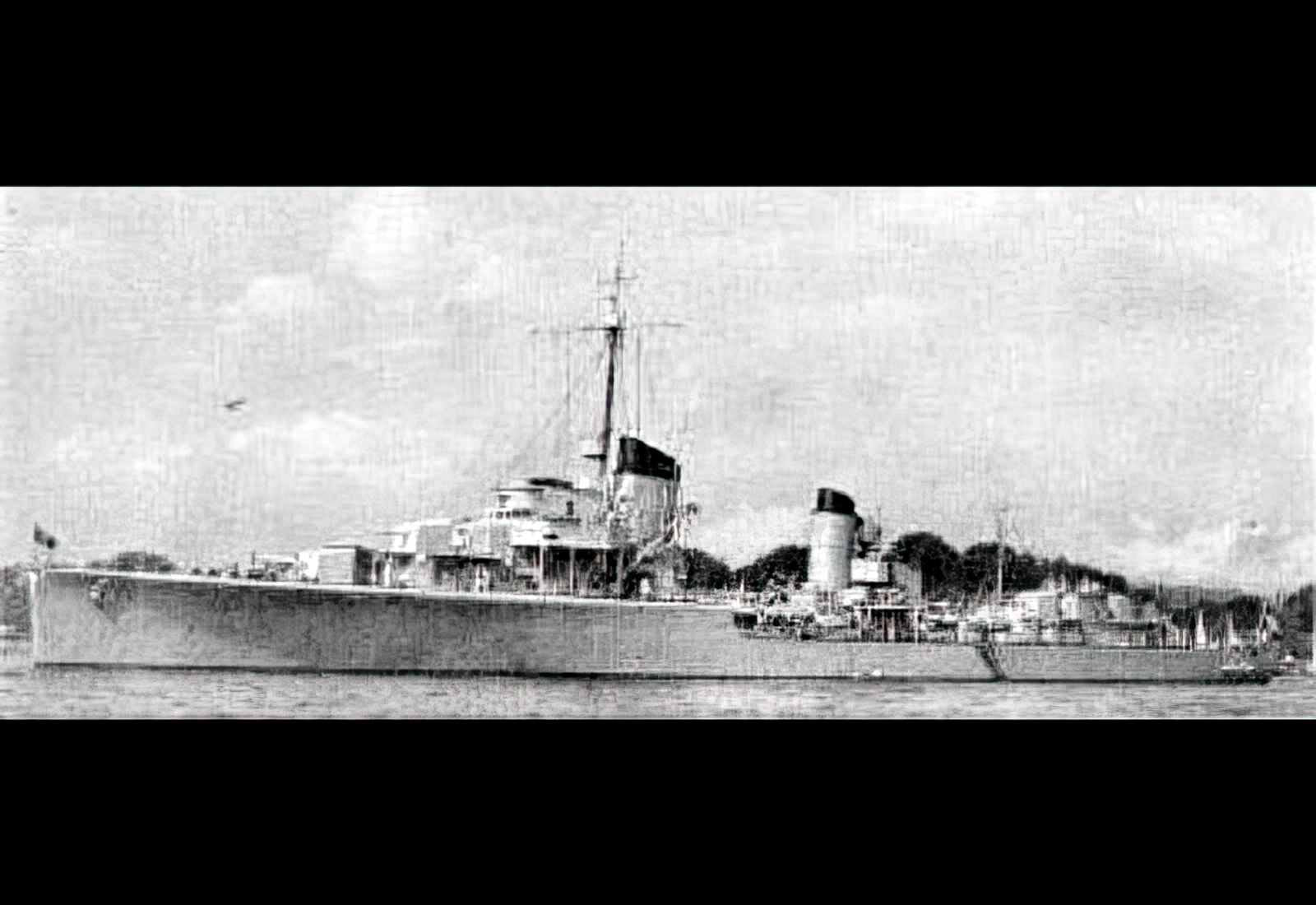 Kms Leberecht Maass Destroyer Warship Germany A4 Photo Print