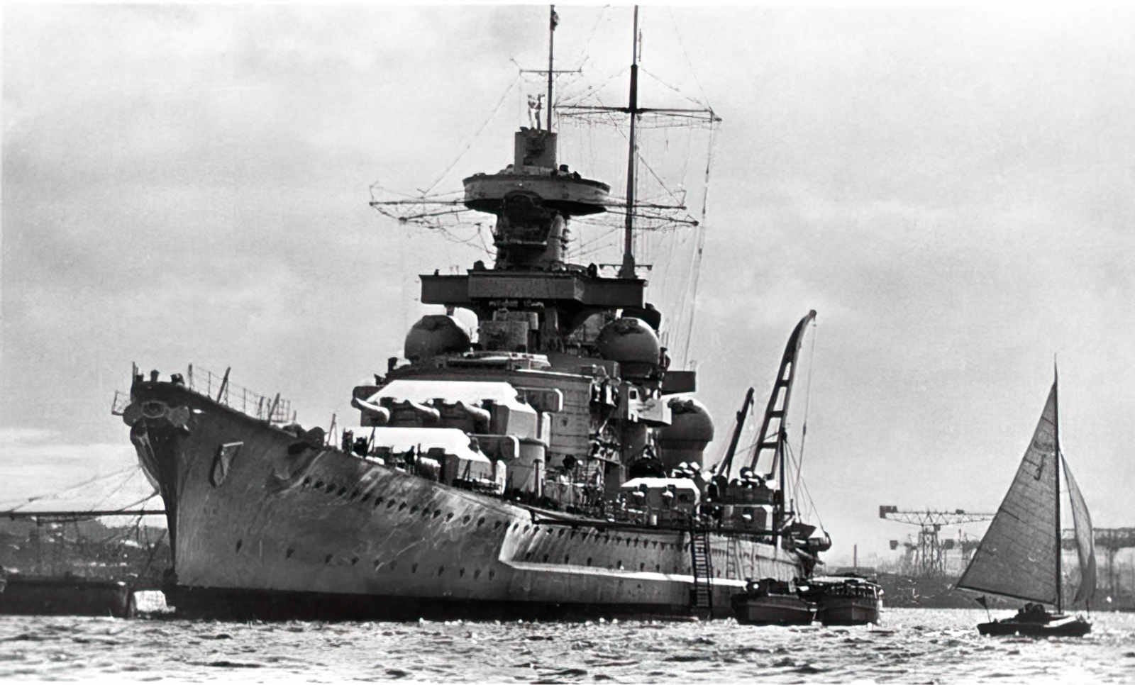 Kms Scharnhorst 13 A4 Photo Print