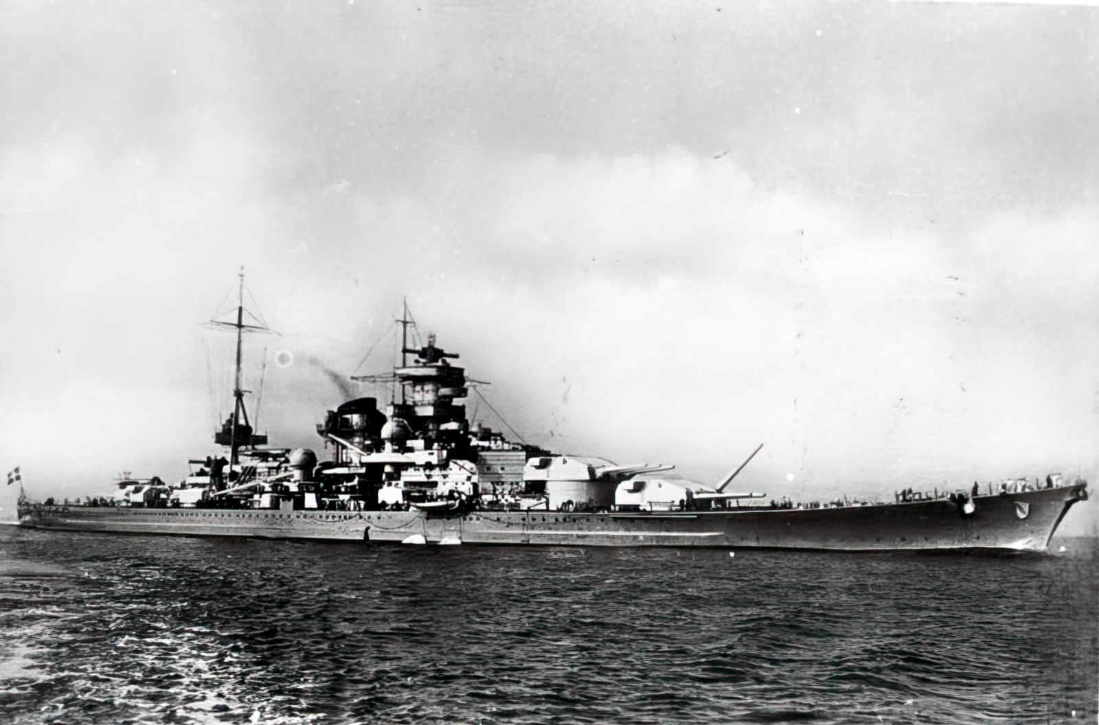 Kms Scharnhorst 14 A4 Photo Print