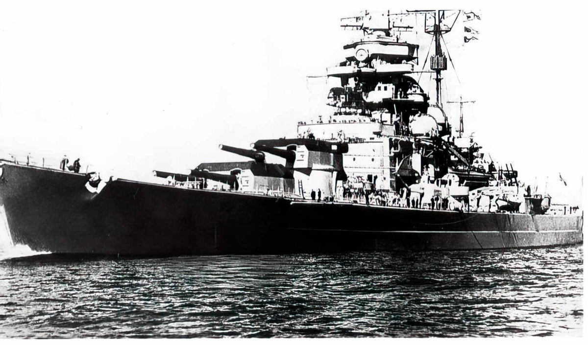 Kms Tirpitz 2 A4 Photo Print