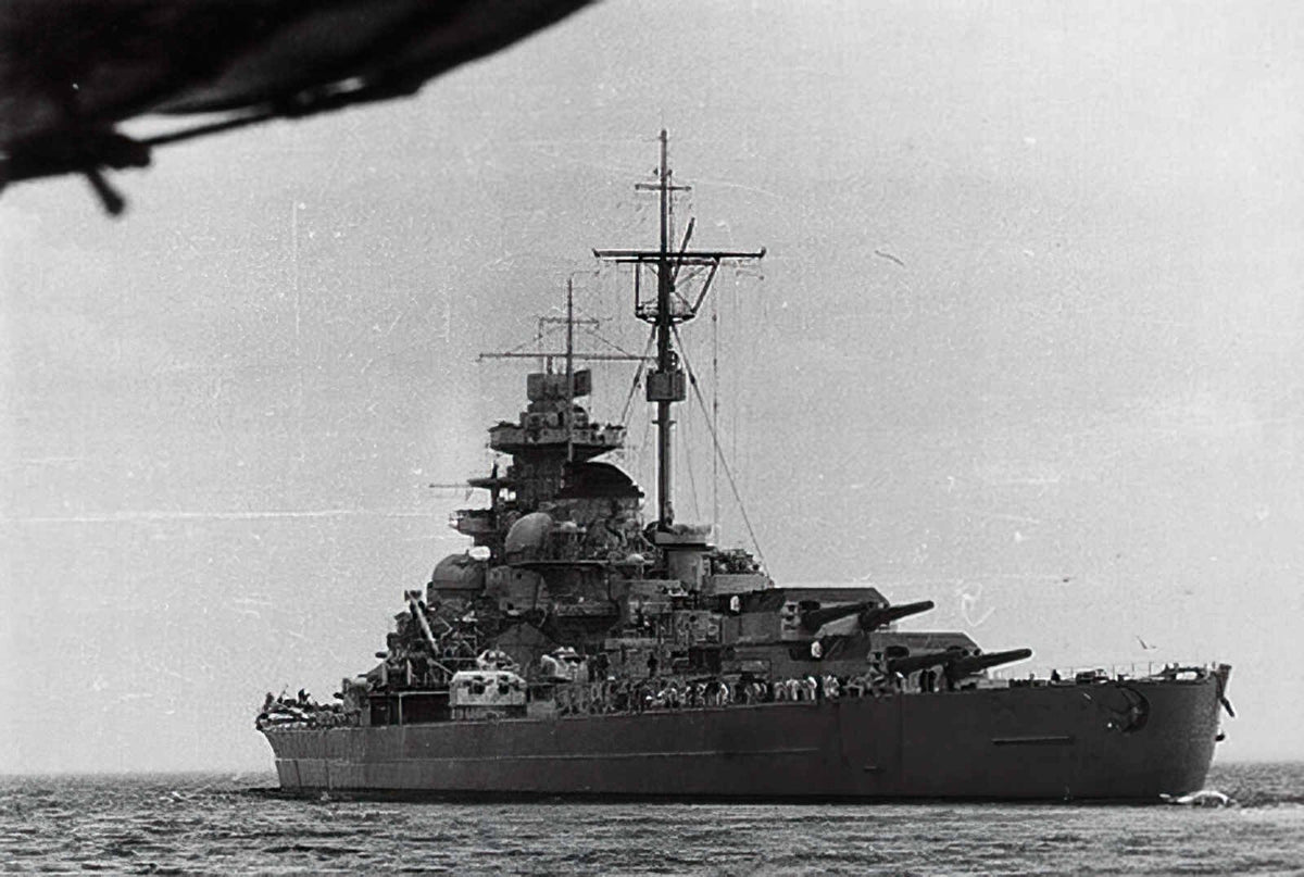 Kms Tirpitz 5 A4 Photo Print