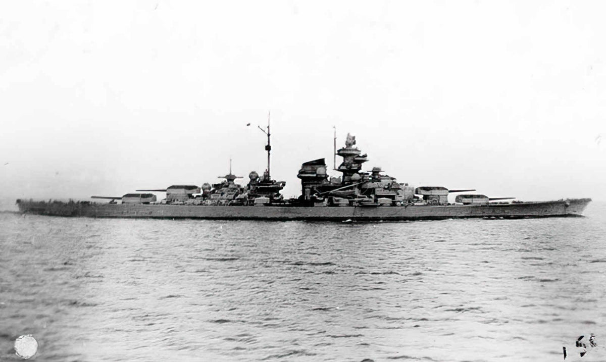 Kms Tirpitz A4 Photo Print