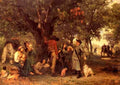 Knaus Ludwig Zigeuner Im Walde  A4 Photo Print