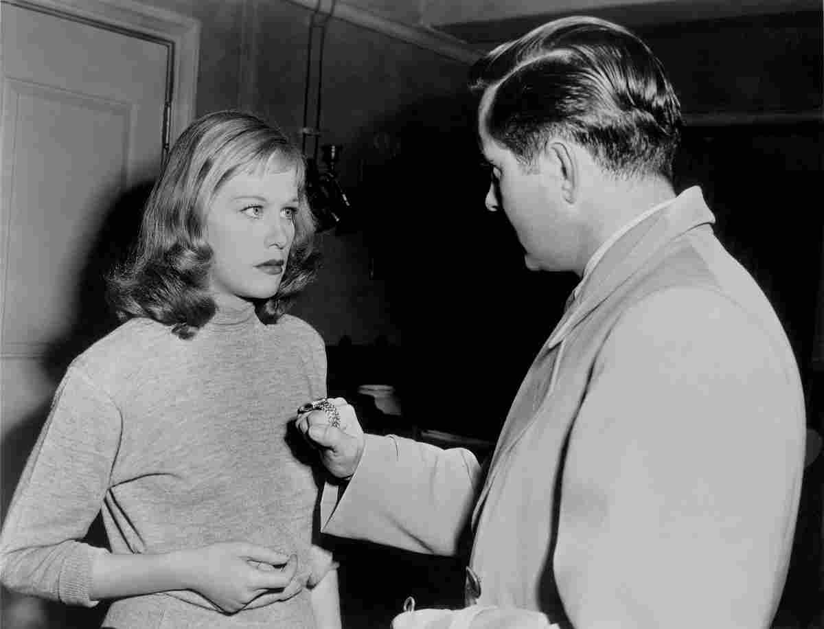 Knef Hildegard Diplomatic Courier 4 film star poster A4 Photo Print