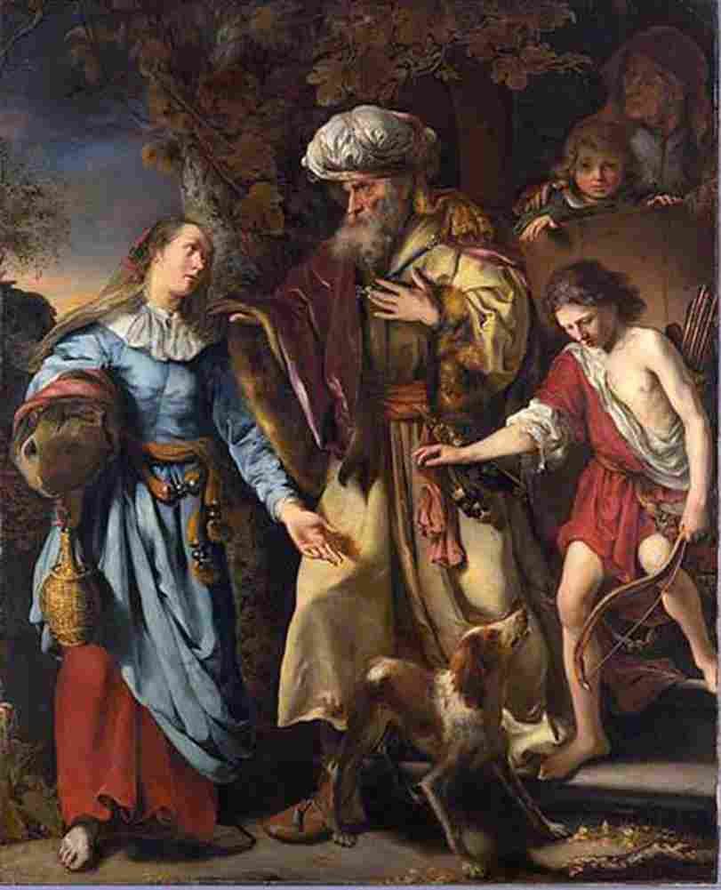 Kneller Abraham Dismisses Agar and Ismael Art A4 Photo Print