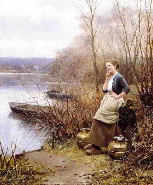 Knight Daniel Ridgway A Lovely Thought A4 Photo Print